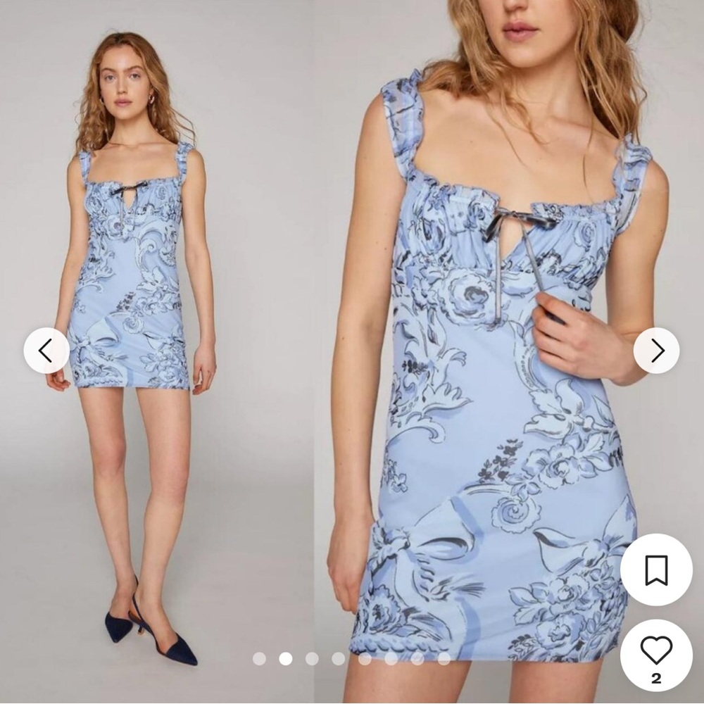 NWOT Kimchi Blue Bianca Mesh Mini Dress. From Urban Outfitters SIZE SMALL